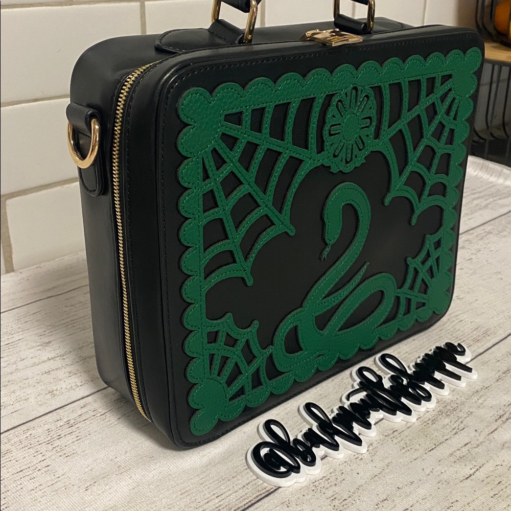 *Backstitch Bruja Snake Papel Picado Bag Purse - Harry Potter Slytherin Hogwarts - Picture 4 of 11